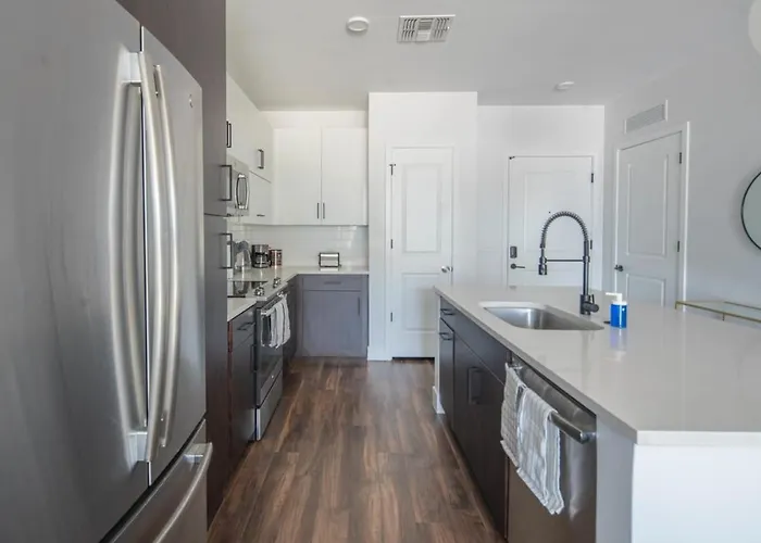 Apartamento Relaxing 1bd - Pool, Gym, Parking, W-d - Sleeps 4 Tempe
